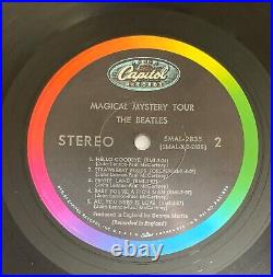 THE BEATLES MAGICAL MYSTERY TOUR LP Stereo 1967 #SMAL-2835 (SR1A/SC1) NM- Vinyl