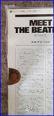 THE BEATLES MEET THE BEATLES MONO LP VINYL JAPAN APPLE TOSHIBA WithOBI SEALED NEW