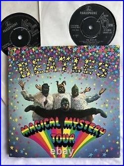 THE BEATLES -Magical Mystery Tour Stereo EP- Mispress With Mono Mix Of'Walrus
