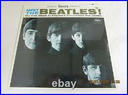 THE BEATLES Meet The Beatles 70's Press New! Sealed! Promo Punch See Description