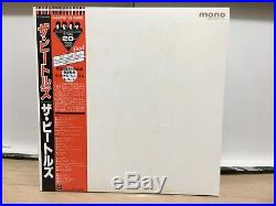 THE BEATLES ORIGINAL MONO RECORD BOX JAPAN LIMITED RED VINYL WithOBI
