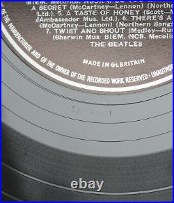 THE BEATLES PLEASE PLEASE ME 4th UK STEREO PRESS VINYL LP PCS 3042 NEAR MINT