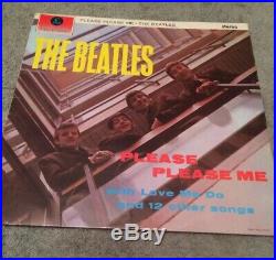 THE BEATLES PLEASE PLEASE ME UK 1963 RARE STEREO Near MINT VINYL LP