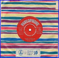 THE BEATLES Please Please Me Original 1963 UK RED Parlophone label 7 vinyl