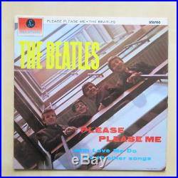 THE BEATLES Please Please Me UK yellow & black label small stereo vinyl LP