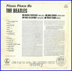 THE BEATLES Please Please Me Vinyl Record Album LP Parlophone 1963 Mono Original