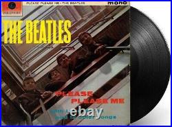 THE BEATLES Please Please Me Vinyl Record Album LP Parlophone 1963 Mono Rock Pop