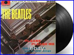 THE BEATLES Please Please Me Vinyl Record LP Parlophone 1963 Mono Original & Pop