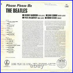 THE BEATLES Please Please Me Vinyl Record LP Parlophone 1963 Mono Original Rock