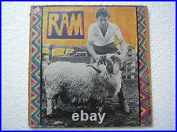 THE BEATLES RAM INDIA RARE LP record vinyl VG