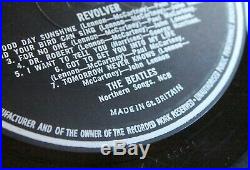 THE BEATLES REVOLVER LP VINYL Rare UK Mono 1st Press Original Withdrawn Mix 11