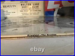 THE BEATLES REVOLVER ORIGINAL 1966 UK 2nd PRESS Mono Vinyl Lp PCS 7009