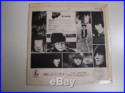 THE BEATLES RUBBER SOUL LP MONO VINYL Rare 1965 UK 1st Press 1/1 Loud Cut Album