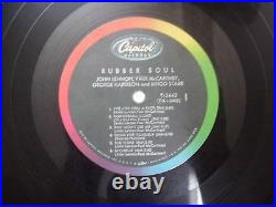 THE BEATLES RUBBER SOUL RARE LP RECORD vinyl USA VG+