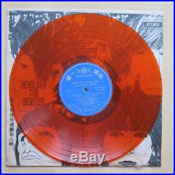 THE BEATLES Revolver Original Taiwan orange vinyl LP