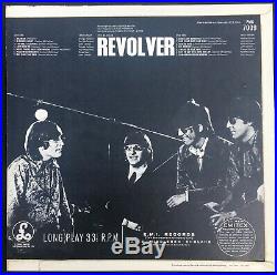 THE BEATLES Revolver UK 1st PRESS 2/1 WITHDRAWN PARLOPHONE 1M/1L VINYL LP NM/EX