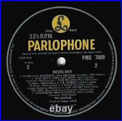 THE BEATLES Revolver Vinyl Record Album LP Parlophone 1966 Mono Original Rock