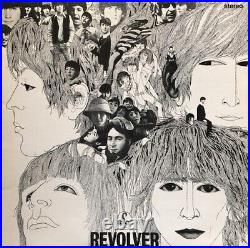 THE BEATLES Revolver Vinyl Record Album LP Parlophone 1966 Stereo 1st Rock Music