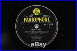THE BEATLES Rubber Soul PCS-3075 Parlophone UK 1° Press STEREO Vinyl LP 1965 VG+