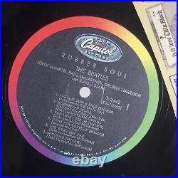 THE BEATLES Rubber Soul US Capitol T-2442 Shrink Mono Rock Vinyl LP NM