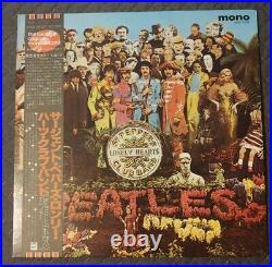 THE BEATLES SGT. PEPPER MONO LP VINYL RED WAX JAPAN 1982 EX Rare Holy Grail