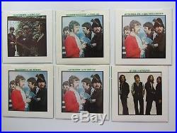 THE BEATLES SINGLES COLLECTION BOX 24 x 45s 1976 UK VINYLS NR MINT & FLEXI