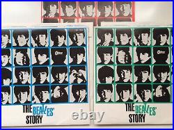 THE BEATLES' STORY JAPAN 1st PRESS STEREO ODEON RED WAX BOX 2LP OP-75534