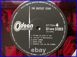 THE BEATLES' STORY JAPAN 1st PRESS STEREO ODEON RED WAX BOX 2LP OP-75534