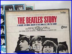 THE BEATLES' STORY JAPAN 1st PRESS STEREO ODEON RED WAX BOX 2LP OP-75534