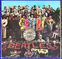 THE BEATLES Sgt Pepper's Lonely Hearts Club Band 1967 1st Stereo UK. MISPRINT