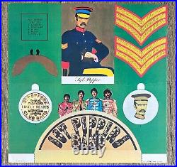 THE BEATLES Sgt Pepper's Lonely Hearts Club Band 1967 1st Stereo UK. MISPRINT