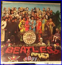 THE BEATLES Sgt. Pepper's Lonely Hearts Club Band LP 1967 CAPITOL record vinyl