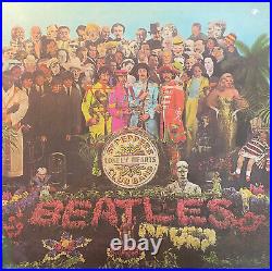 THE BEATLES Sgt. Pepper's Lonely Hearts Club Band1969 UK SECOND PRESS vinyl LP