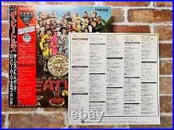 THE BEATLES Sgt Peppers EAS-70137 JAPAN Limited Original MONO RED WAX withOBI Fast