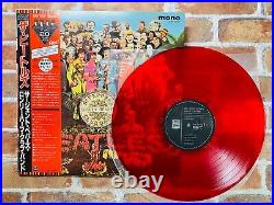 THE BEATLES Sgt Peppers EAS-70137 JAPAN Limited Original MONO RED WAX withOBI Fast