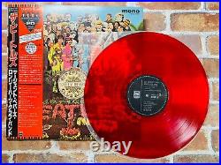 THE BEATLES Sgt Peppers EAS-70137 JAPAN Limited Original MONO RED WAX withOBI Fast