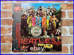 THE BEATLES Sgt Peppers EAS-70137 JAPAN Limited Original MONO RED WAX withOBI NM