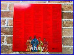 THE BEATLES Sgt Peppers EAS-70137 JAPAN Limited Original MONO RED WAX withOBI NM