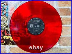 THE BEATLES Sgt Peppers EAS-70137 JAPAN Limited Original MONO RED WAX withOBI NM