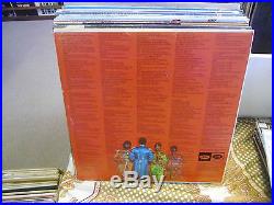THE BEATLES Sgt Peppers Lonely vinyl LP Capitol Records Rainbow EX mono