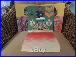 THE BEATLES Sgt Peppers UK 1967 Mono Vinyl LP +Inner +Insert FIRST PRESS EX/VG