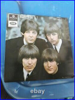 THE BEATLES The E. P. Collection UK Original 15 Vinyl 45 rpm Blue Box Set Booklet