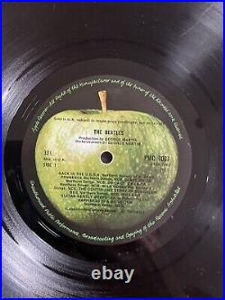 THE BEATLES The White Album 1968 MONO ORIG LOW NUMBER 0005223 2 X LP + BITS