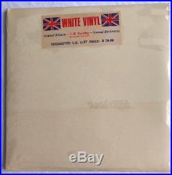 THE BEATLES -Ultra Rare SEALED White Vinyl UK Export Double Album (Vinyl Record)