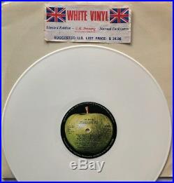 THE BEATLES -Ultra Rare White Vinyl UK Export Double Album (Vinyl Record)