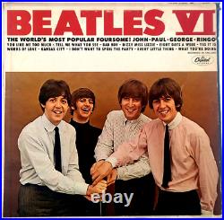 THE BEATLES VI 1st US Pressing 1965 CAPITOL T-2358 MONO Rainbow Label