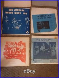 THE BEATLES VINYL RECORDS UNOFFICIAL VERY RARE Bootleg Lot