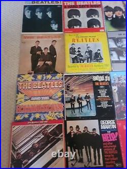 THE BEATLES Vinyl LP's Capitol, Apple & VeeJay LOT of 36 LP's withOriginal Sleeves