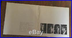 THE BEATLES WHITE ALBUM 1968 VINYL POSTER/LYRICS/PHOTOS No 039866