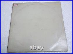 THE BEATLES WHITE ALBUM GATEFOLD RARE LP record vinyl INDIA INDIAN G+